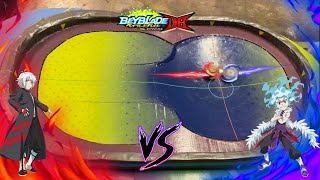 Astral Spriggan VS Guilty Longinus  Shu VS Lui  Beyblade Burst Tetra Stadium [upl. by Imef474]