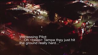 Witnesses describe firey scene at Clearwater plane crash [upl. by Kcolttam784]