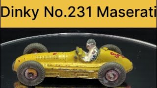 Dinky Maserati No 231 DieCast Restoration [upl. by Alocin]