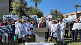 AZ Joint coalition press conference against Prop 139 [upl. by Lemcke]