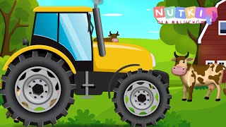 TRAKTOR PRACUŚ  Piosenka Dla Dzieci 🚜🎶🌟 NutkiDlaMaluchów traktor piosenkidladzieci [upl. by Aicad606]