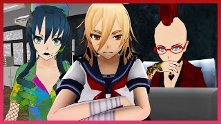 JOGUEI COM A OSORO E BARBARIZEI EM AKADEMI  YANDERE SIMULATOR OSORO SHIDESU MOD [upl. by Puglia]