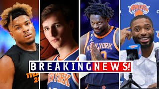 KNICKS NEWS TODAY  The Knicks Have Two Extremely Underrated Depth Pieces on Their Bench knicksnews [upl. by Nemad]