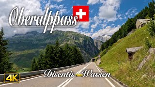 Driving the Oberalp Mountain Pass in the Swiss Alps 🇨🇭 Scenic Drive from DisentisMustér to Wassen [upl. by Anitsyrc111]