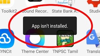 How to fix App isnt installed Error in AndroidTablet [upl. by Snell]