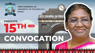 15th Convocation VSSUT Burla Live Stream  21st Nov 2023 [upl. by Dhumma]