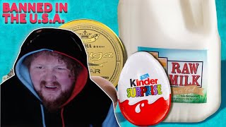 CASEOH REACTS TO FOREIGN FOODS THAT ARE BANNED IN THE US [upl. by Bremer]