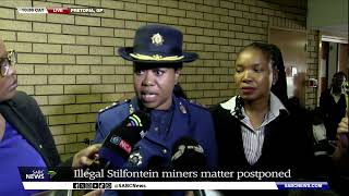 The matter of the Stilfontein illegal miners postponed [upl. by Arais]