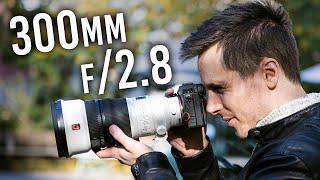 Sony 300mm f28 G Master Lens Their Lightest Super Telephoto [upl. by Occer587]