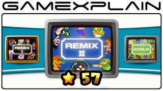 NES Remix 2 All Remix amp Bonus Stages Wii U [upl. by Annamaria]