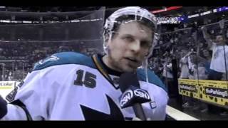 Joe Thornton Series Winning Overtime Goal  Game 6 WCQ vs LA 42511 [upl. by Gelman]