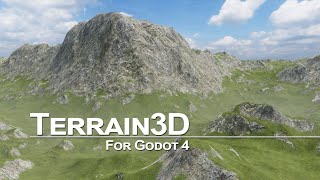 Using Terrain3D in Godot 4  Part 1 [upl. by Pitts74]