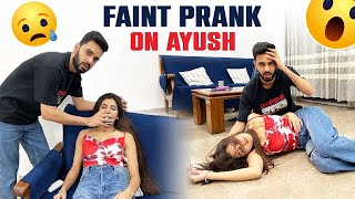 Faint Prank On Ayushyadav  Diksha Pawar [upl. by Katrinka444]