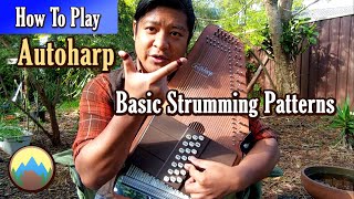 How to Play Autoharp  Basic Strumming Acoustic Rock Country Folk Bluegrass [upl. by Harness23]