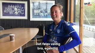 Johanne Fridlund tilbake i Toppserien [upl. by Maxma]