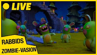 LIVE 🔴 Trick or BWAAAH 🎃  Rabbids Invasion  Halloween Cartoon for Kids [upl. by Kelwin263]