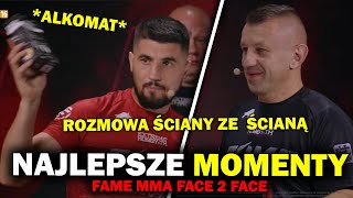 DON KASJO VS ADAMEK  ROZMOWA ŚCIANY ZE ŚCIANĄ  NAJLEPSZE MOMENTY FAME MMA FACE 2 FACE [upl. by Leyes]