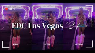 EDC Las Vegas 2024 Vlog ❤️‍🔥 [upl. by Etezzil]