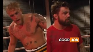 Mike Perry Got Beat Up By Jake Paul [upl. by Ahseenyt164]