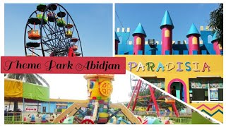 Paradisia Abidjan Theme Park for kidsAmusement Park Abidjan swingsFunGamesDance Restaurant [upl. by Mateusz]