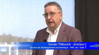 Entrevue  Sylvain Thiboutot développement économique MRC de LIslet  13 septembre 2024 [upl. by Sheldon]