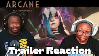 Arcane Season 2  Official Trailer  Reaction [upl. by Velvet]