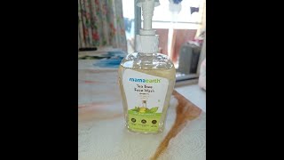 Mamaearth tea tree face wash for acne and pimples [upl. by Bellis]