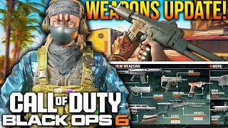 Black Ops 6 Massive SEASON 1 WEAPONS UPDATE New META Changes Armory Update amp More BO6 Season 1 [upl. by Vachell]