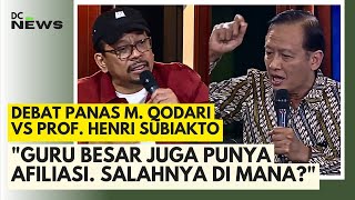 Debat Panas M Qodari vs Prof Henri Subiakto Guru Besar Bukan Malaikat [upl. by Ayota]