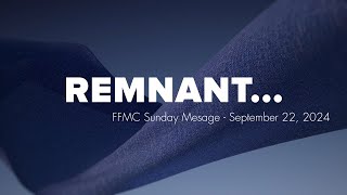 Gods Kingdom Triumphs  FFMC Sunday Message  September 22 2024 [upl. by Ellimak]