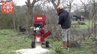 Chipper Shredder Garden Mulcher 15Hp from Titan Pro [upl. by Evets]