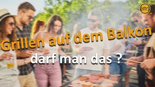 Grillen auf dem Balkon  erlaubt AMSJugend forscht [upl. by Saul]