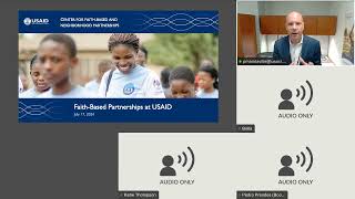 FaithBased Partnerships with USAID July 17 2024 [upl. by Eelyah]