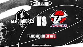 Gladiadores de Anzoátegui vs Toros de Aragua  SPB 2024  21062024 [upl. by Adest]