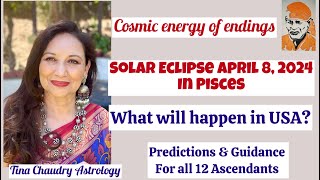 Solar Eclipse April 8 2024 World predictions and Predictions for Everyone [upl. by Dorfman]