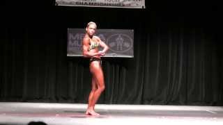 2012 NPC Mid Florida Bodybuilding Championship Womens Physique Tall Class Winner [upl. by Atteuqahs]