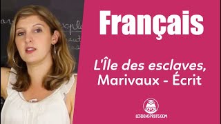 Lîle des esclaves Marivaux préparation à lécrit  Français  1re  Les Bons Profs [upl. by Ecille]