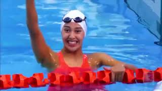 Gaurika Singh win Gold Medal for Nepal Swimming ongoing 13th SAG 2019 Kathmandu Nepal [upl. by Aehc]