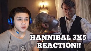 BOWELS IN OR BOWELS OUT Watching HANNIBAL Season 3 Episode 5 for the FIRST TIME Show Reaction [upl. by Cathrine]