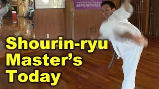 A day of Shorinryu master  English Sub  Seibukan  Shimabukuro  Okinawa Traditional Karate [upl. by Santini294]