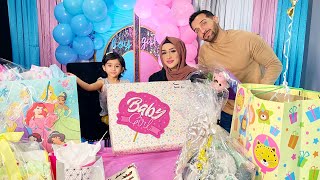 OUR BABY GENDER REVEAL PRESENTS [upl. by Pentha21]