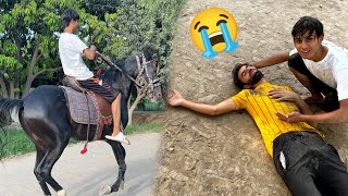 Horse Ride Krna Mehnga Pr Gia 😰Javed Ko Kia Hoya 😭 [upl. by Attekal]