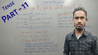 Tense Part  11 Present Perfect Tense Learn With Sadiq Sir  Spoken English Class Online Grammar [upl. by Hayikaz]