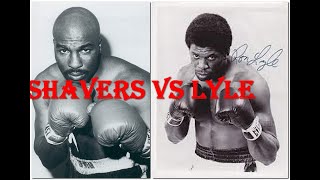 Earnie Shavers vs Ron Lyle  classic battle of the 70s  Highlights [upl. by Blondy283]