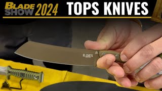 Tops Knives  Blade Show 2024 Atlanta [upl. by Akirdnuhs447]