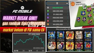 MARKET RUSAK BANGET GW ROMBAK SQUAD TIPIS TIPIS SEBELUM DI FIX SAMA EA HARGA PEMAIN ANEH BANGET [upl. by Marcelline]