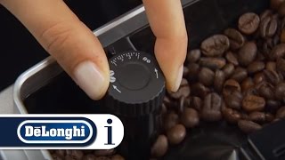 Magnifica S  How to adjust the coffee mill on your coffee machine [upl. by Merna67]