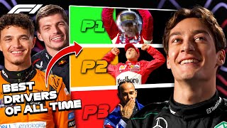 QuickFire Questions With F1 Drivers  Favourite Race Tracks Snacks amp More  Personal Podiums [upl. by Rihana]