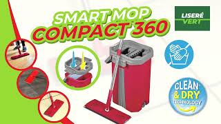 Balai et seau écologique Smart Mop Compact 360 [upl. by Imotas]