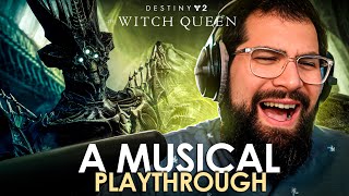 Opera Singer Reacts To Dethroned While playing The Witch Queen  Destiny 2 [upl. by Naitsirhk122]